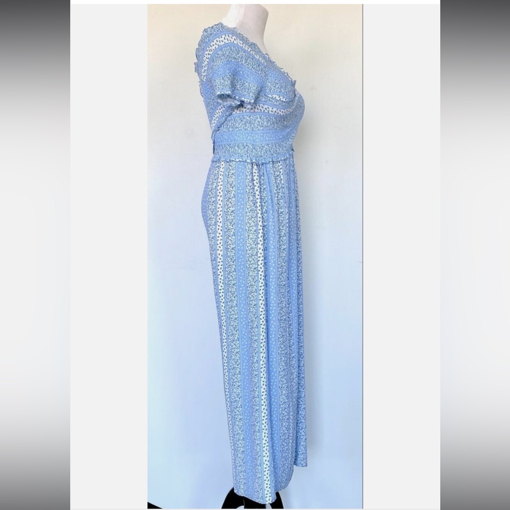 🆕 Japna Surplice Smocked Wide Leg Jumpsuit - Picture 12 of 12